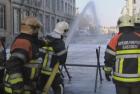Пожарные Бельгии устроили водный протест