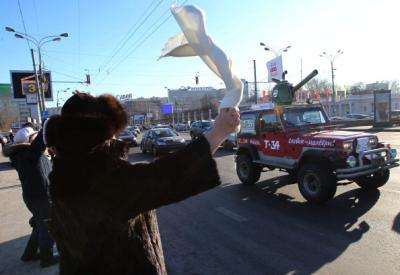 Автопробег «Белое кольцо» в Москве