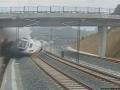 Обнародовано видео крушения поезда в Испании