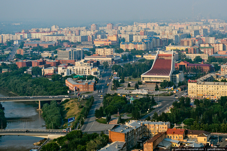 Центр Омска - фото города Омска