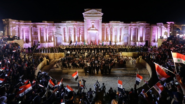 В Пальмире дали концерт в память о погибших