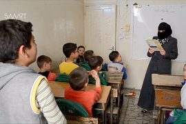 Школьники Алеппо вернулись за парты