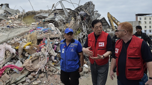 Глава Красного Креста оценил ущерб в Эквадоре