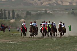 В Кыргызстане прошли ежегодные национальные скачки