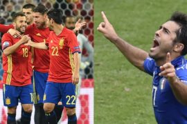 Евро-2016: Испания разгромила Турцию