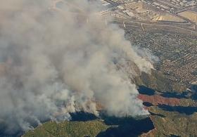 Южную Калифорнию охватили лесные пожары