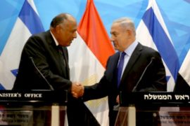 Исторический визит: глава МИД Египта посетил Израиль