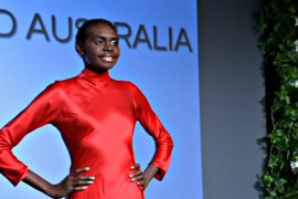 Девушка-абориген покоряет подиум в Австралии