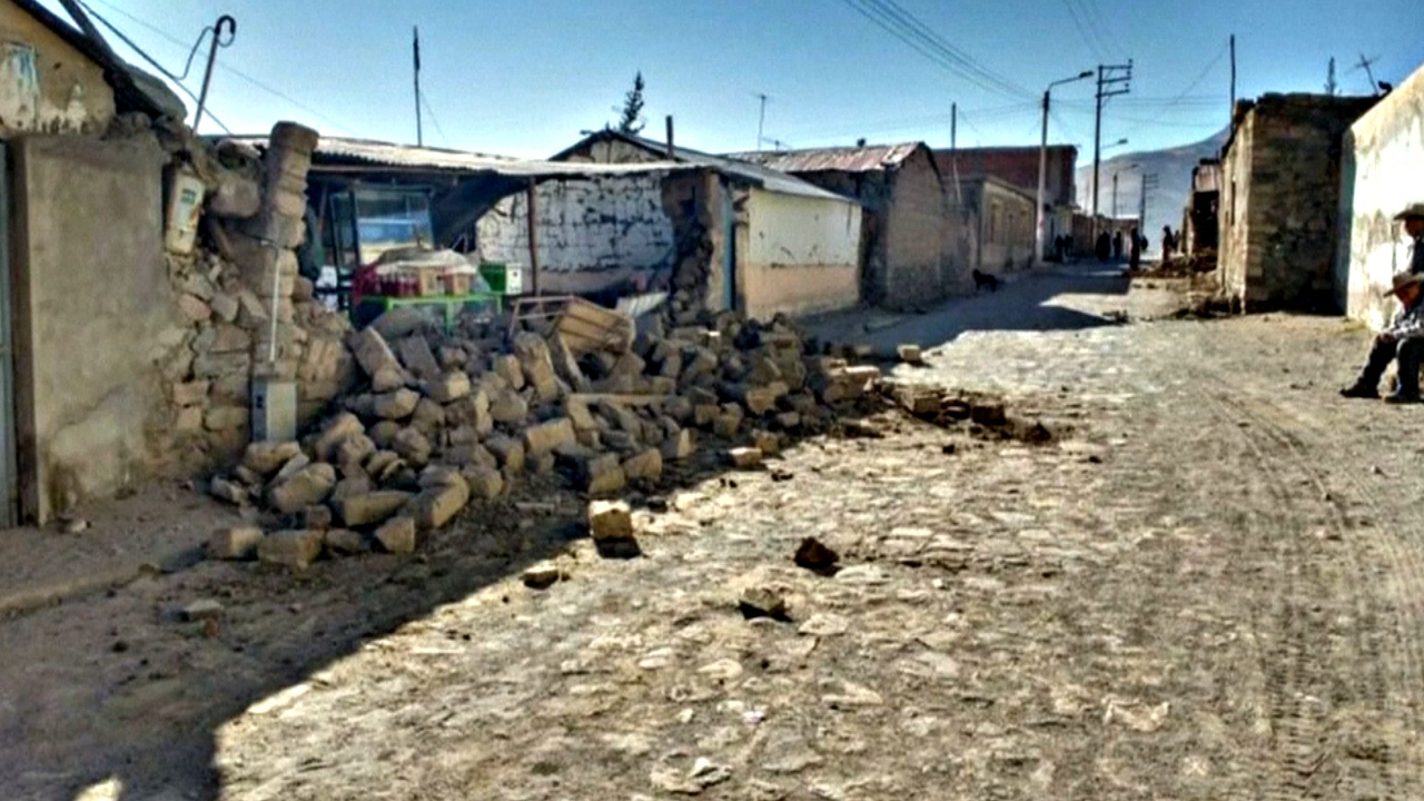 Землетрясение в Перу: есть жертвы
