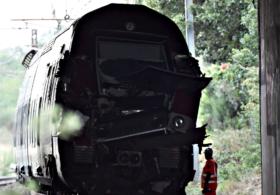 Франция: поезд врезался в упавшее на рельсы дерево