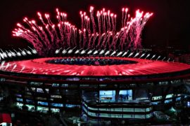 Красочным фейерверком завершилась Олимпиада в Рио