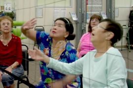 США: сидячий волейбол для престарелых