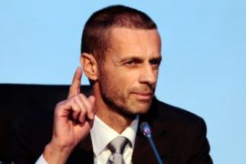 Президентом УЕФА избрали словенца Александера Чеферина