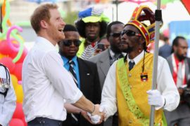 Принц Гарри посетил Антигуа и Барбуду в ходе карибского турне