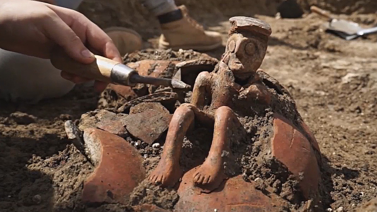 4000-летнюю фигурку мыслителя нашли в Израиле