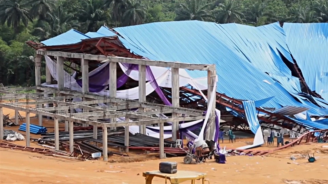 В Нигерии обрушилась церковь: не менее 160 погибших