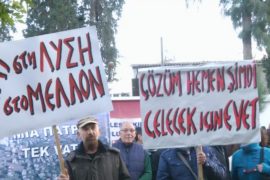 Марш с требованием мира прошёл на разделённом Кипре
