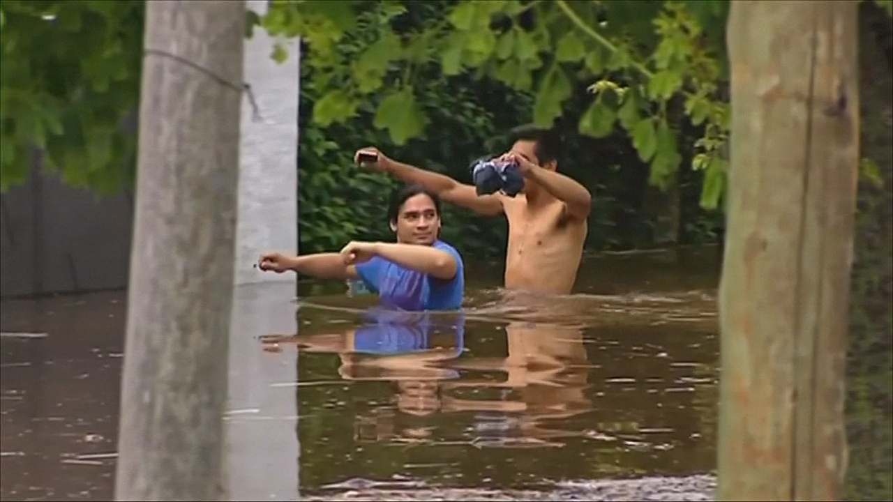Сотни человек эвакуированы в Аргентине из-за наводнения