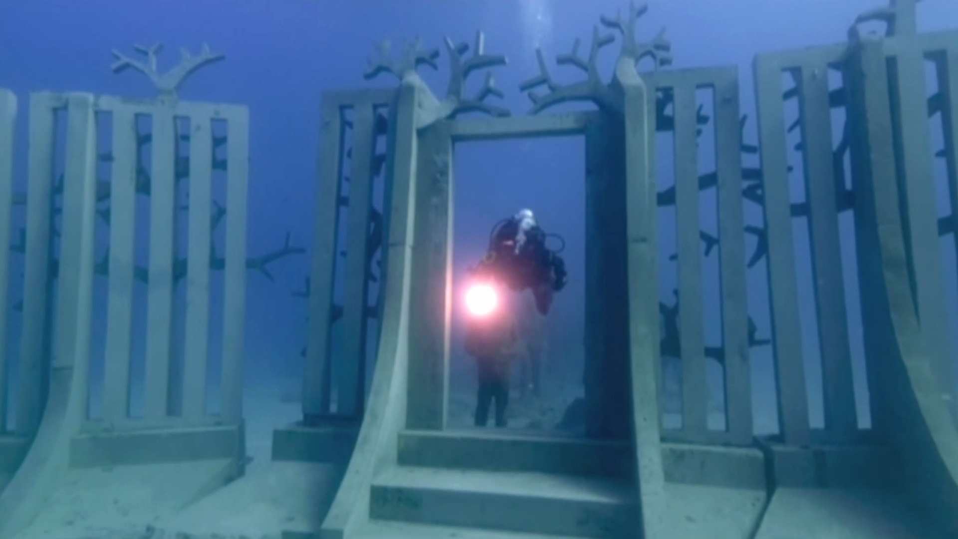 Первый в Европе подводный музей открылся в Испании