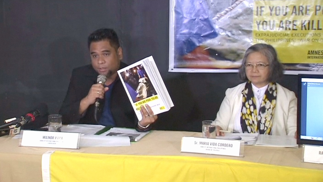 Amnesty International: на Филиппинах полиция убивает наркоторговцев