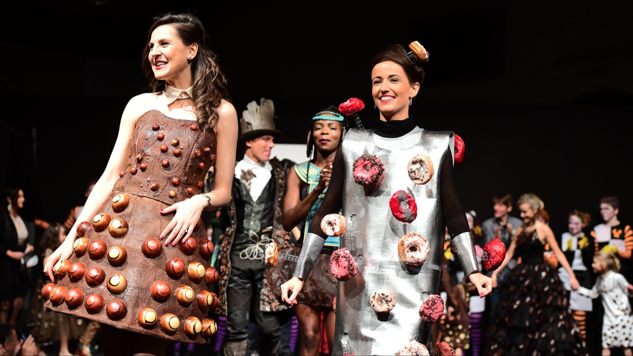 «Шоколадную моду» продемонстрировали в Брюсселе