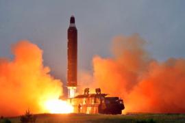 Северная Корея запустила ракету нового типа