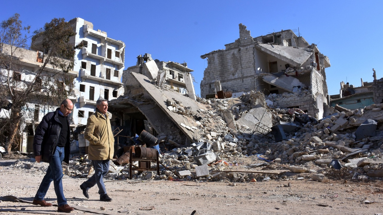 Жители Алеппо восстанавливают разрушенную историю