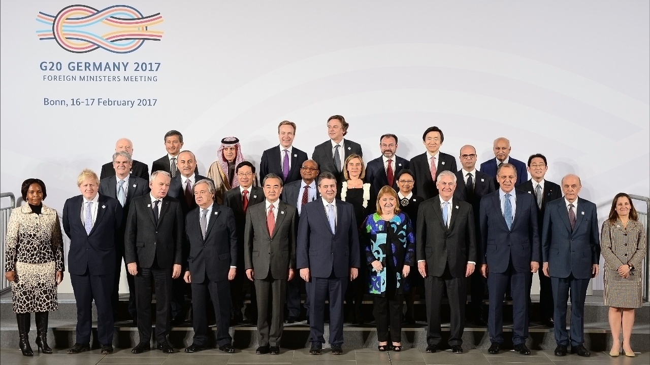 Встреча министров «Большой двадцатки» проходит в Бонне