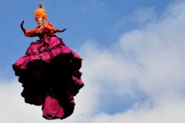 «Полёт ангела» украсил Венецианский карнавал