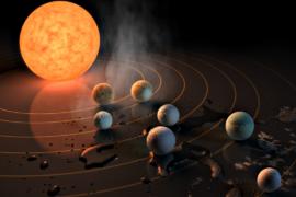 Учёные обнаружили семь экзопланет размером с Землю