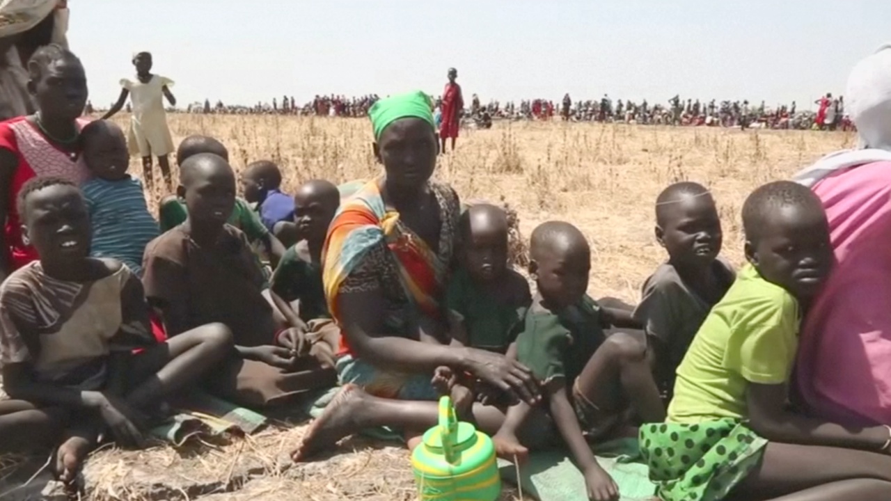 Южносуданцы едят водяные лилии, чтобы выжить