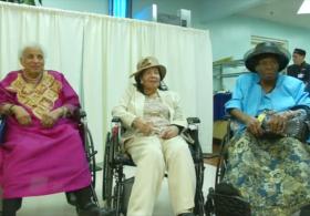 Сразу три обитательницы дома престарелых отпраздновали 100 лет
