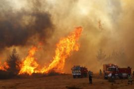 Чилийцев снова эвакуируют из-за пожара