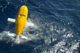 Жёлтая субмарина отправляется исследовать подводные течения