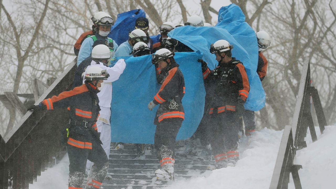 Ведётся следствие: в Японии под лавиной погибли школьники