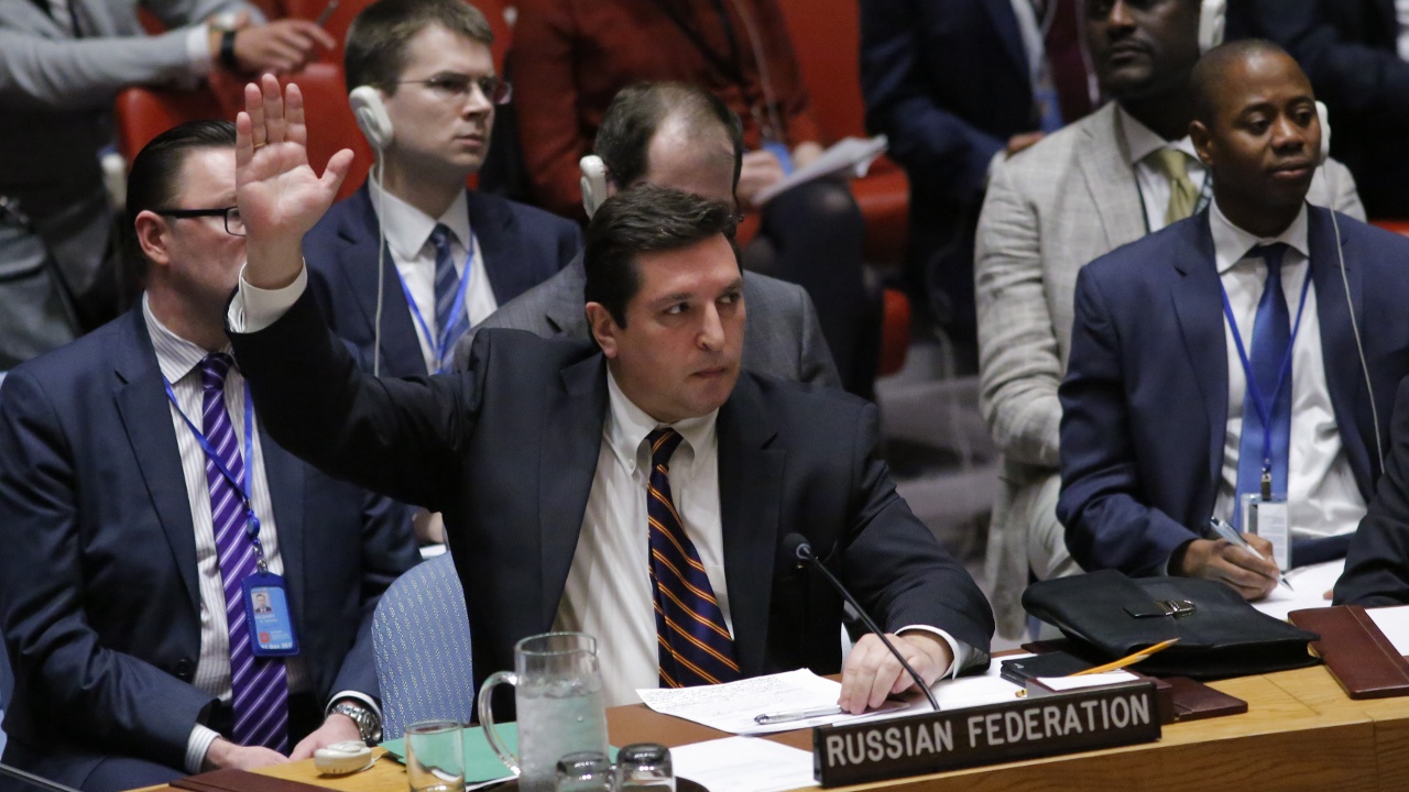 Россия наложила вето на резолюцию СБ ООН по Сирии