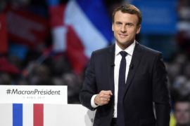Опрос: Эммануэль Макрон опередит Марин Ле Пен на выборах президента