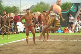В футбол древних майя сыграли в Теотиуакане