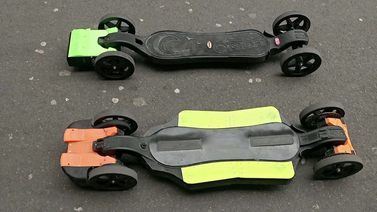 Электронный скейтборд, напечатанный на 3D-принтере
