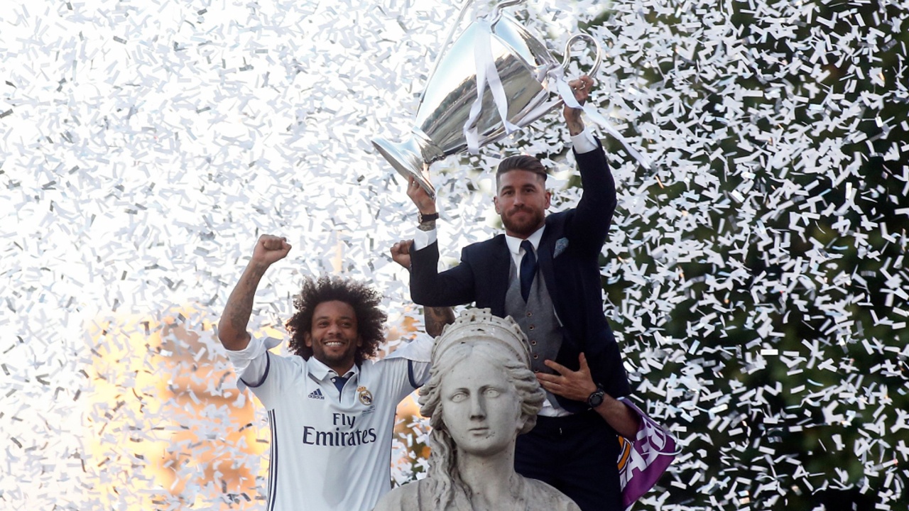Победу «Реал Мадрида» в Лиге чемпионов УЕФА отпраздновали в Испании