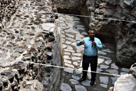 В Мехико раскопали храм Эекатля и спортплощадку ацтеков