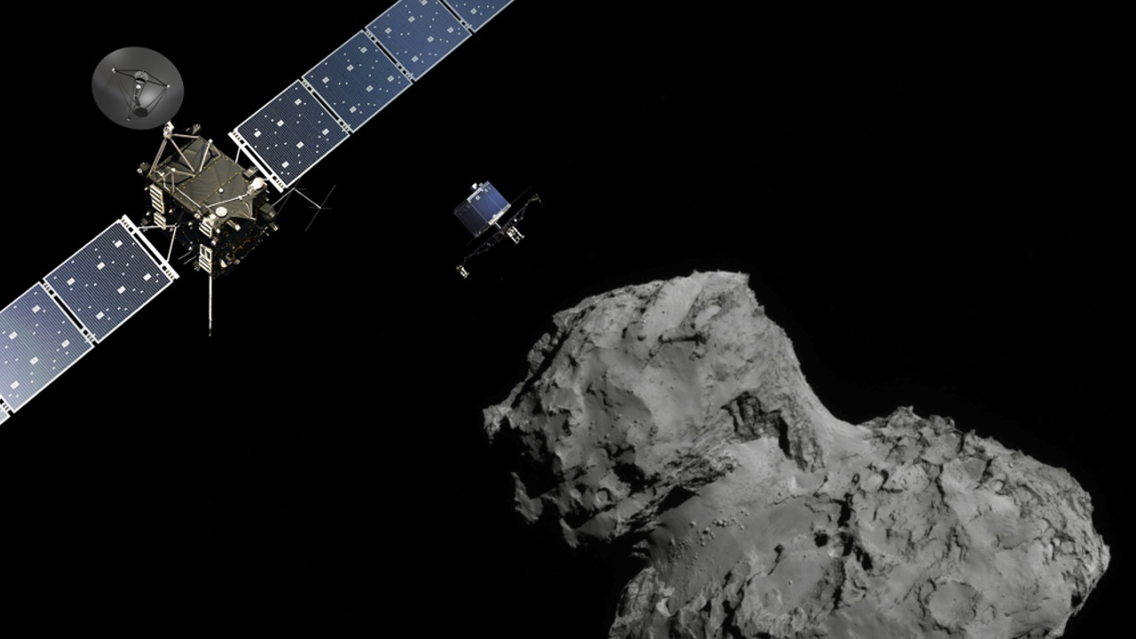 Учёные анализируют данные, собранные на комете аппаратом «Розетта»