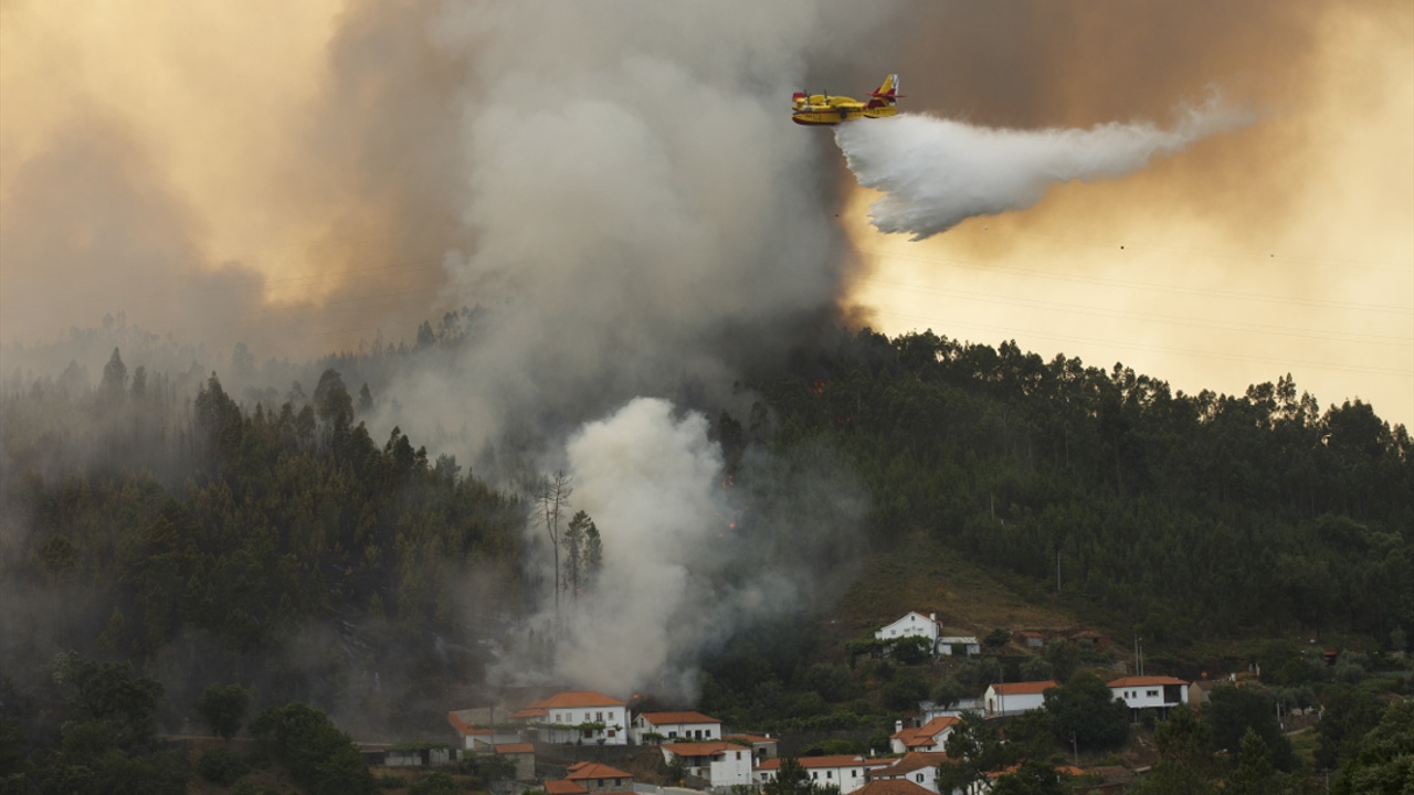 В Португалии пытаются взять под контроль сильнейшие пожары
