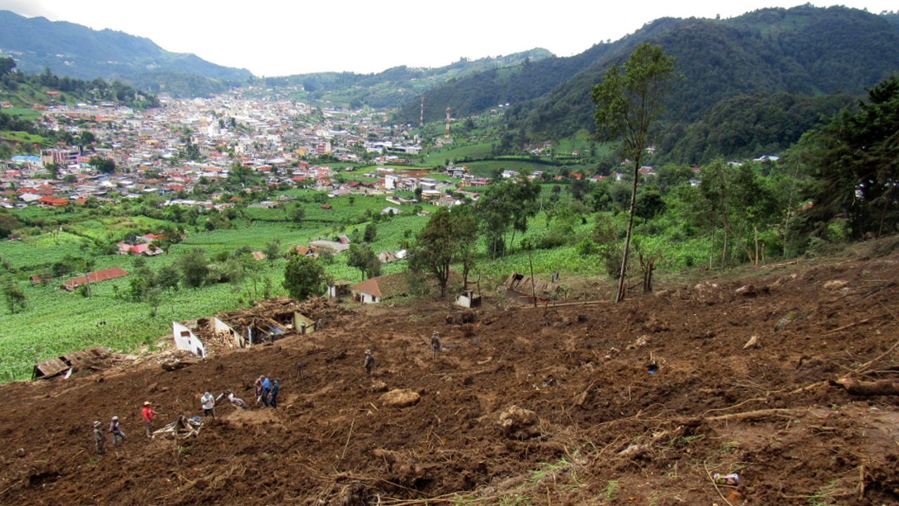 Оползень в Гватемале: не менее 11 погибших