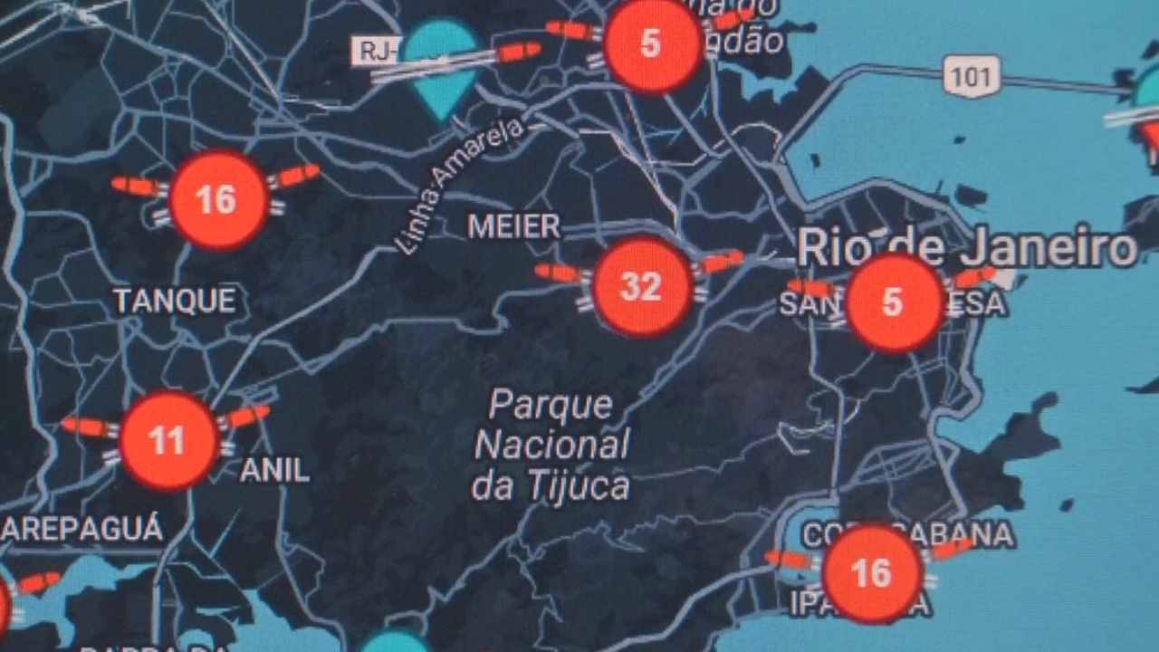 Интернет-приложения помогают не попасть под пули в Рио-де-Жанейро