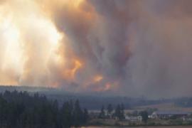 Пожары в Канаде: тысячи эвакуированных