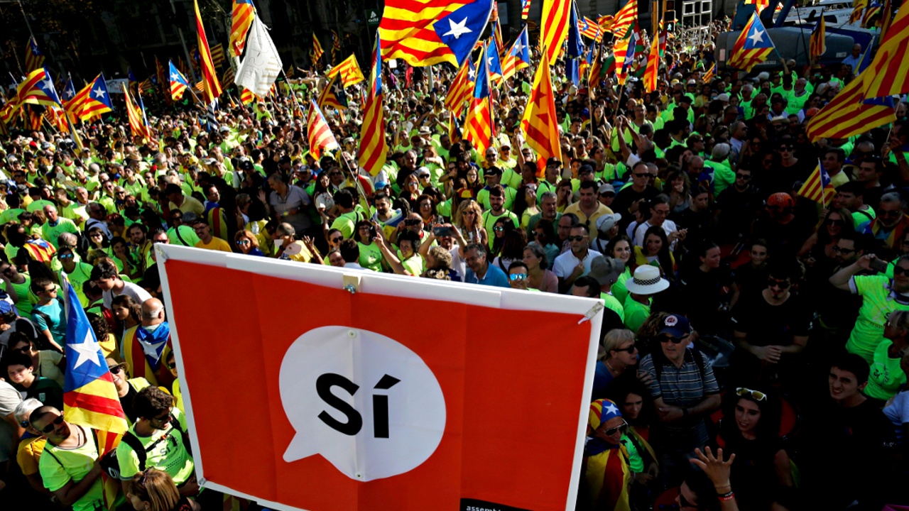 В Каталонии стартовала кампания по референдуму о независимости