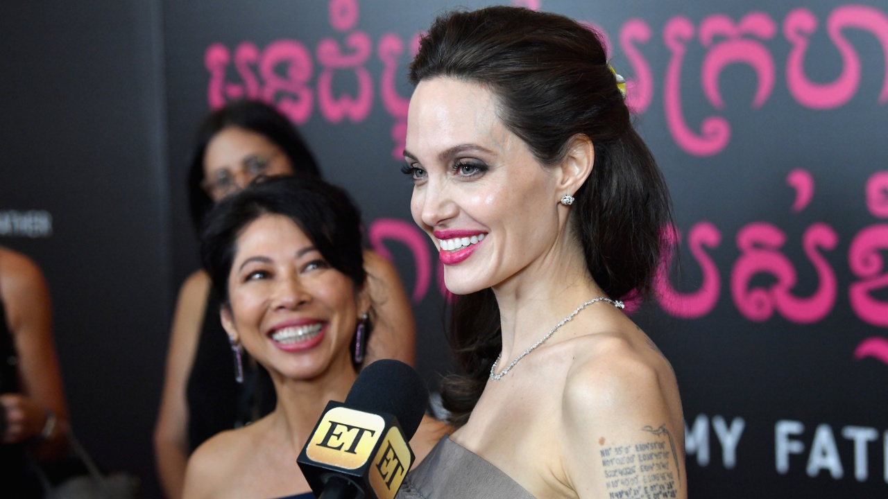 Анджелина Джоли представила свой новый фильм о геноциде в Камбодже