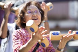 День почитания старших в Японии: как столетние бабушки тягают гантели