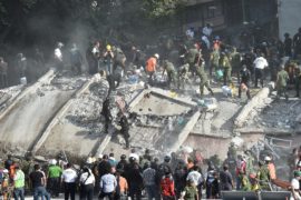 Землетрясение в Мексике: более 200 погибших и рухнувшая школа